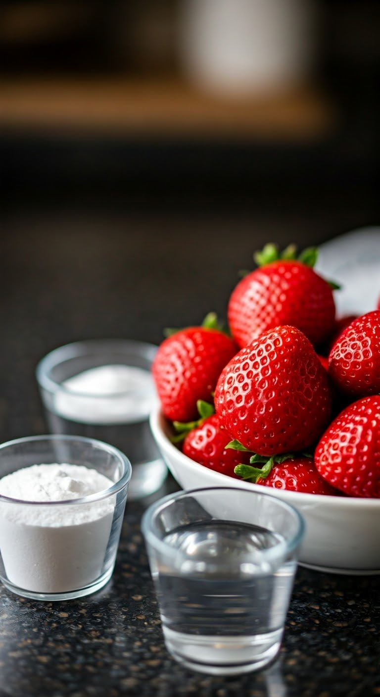 How to Clean Strawberries with Baking Soda at Home