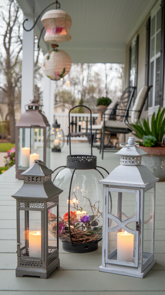 Utilize Decorative Lanterns