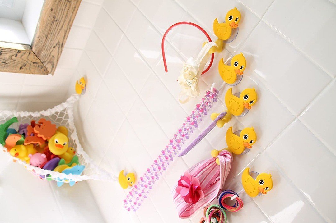 Charming Bath Hammock for Toy Storage