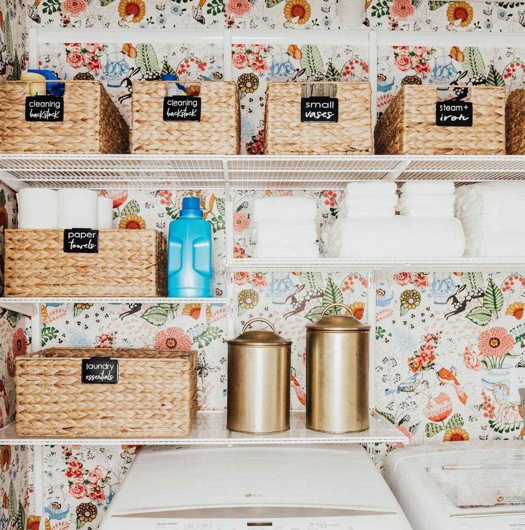 Charming Woven Baskets Storage