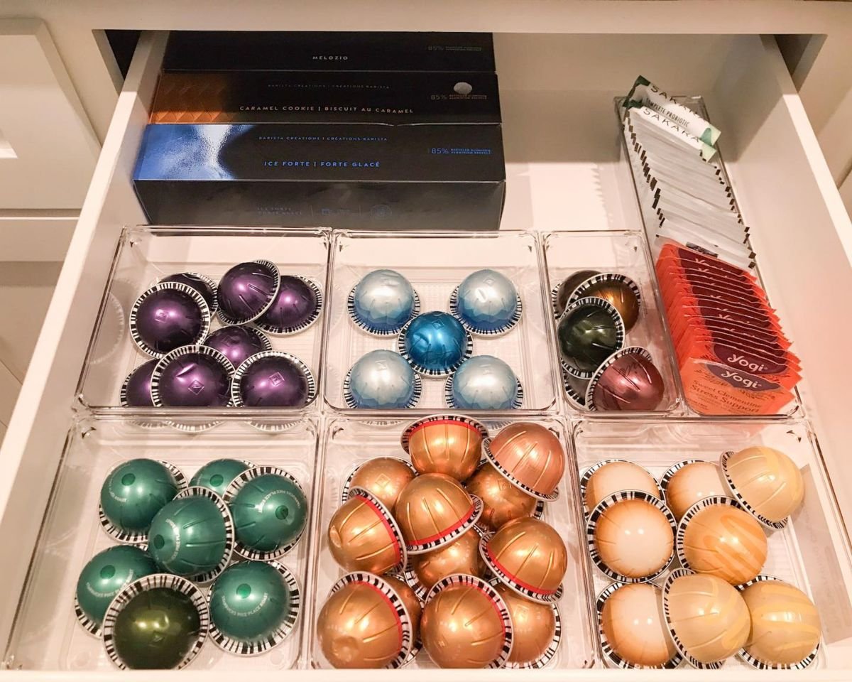 Cozy Bedroom Coffee Setup