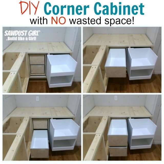 Create Stylish Storage with DIY Corner Cabinet