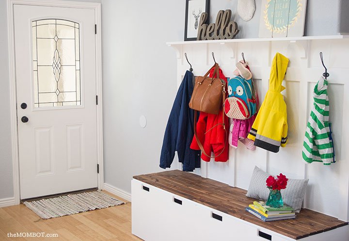 Create Your Own Mudroom Bench Today