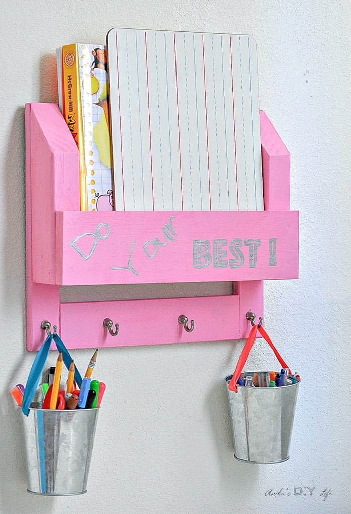 Creative DIY Kids Desk Organizer Ideas