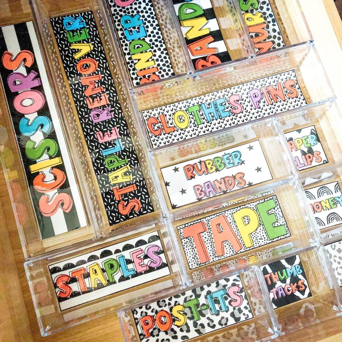 Custom Acrylic Organizers for Drawers