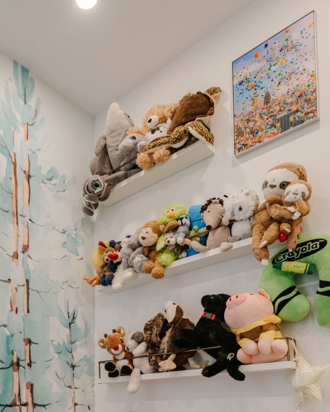 Display Plushies Beautifully with Floating Shelves