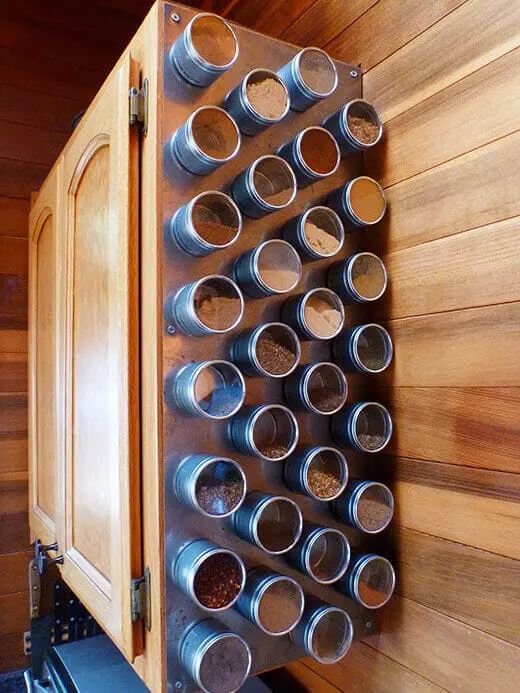 DIY Magnetic Spice Rack Benefits