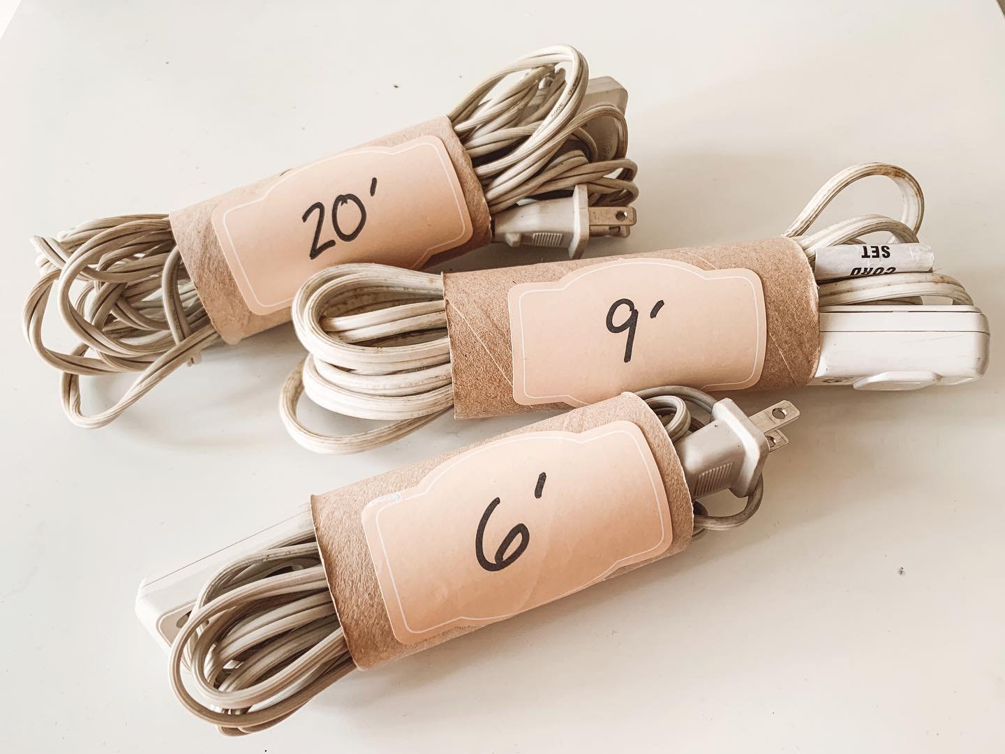 DIY Toilet Paper Wire Organizers