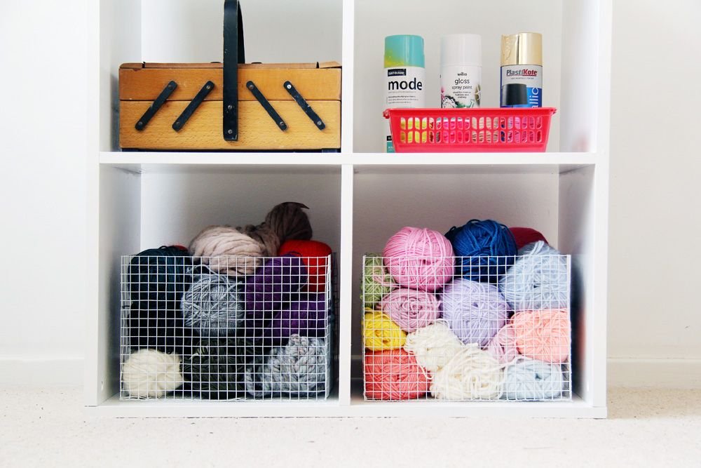 DIY Wire Mesh Baskets for Sustainable Organization