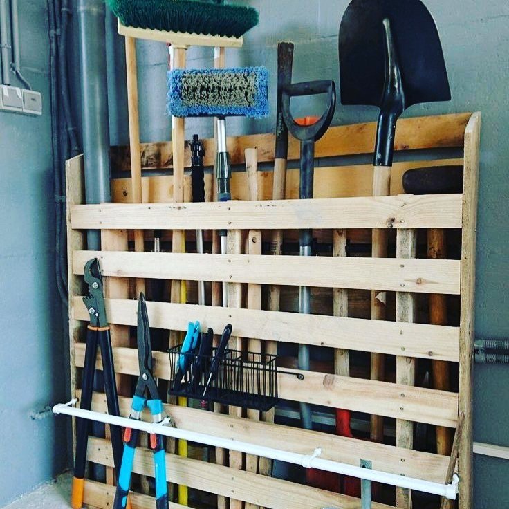 Eco-Friendly Pallet Tool Storage