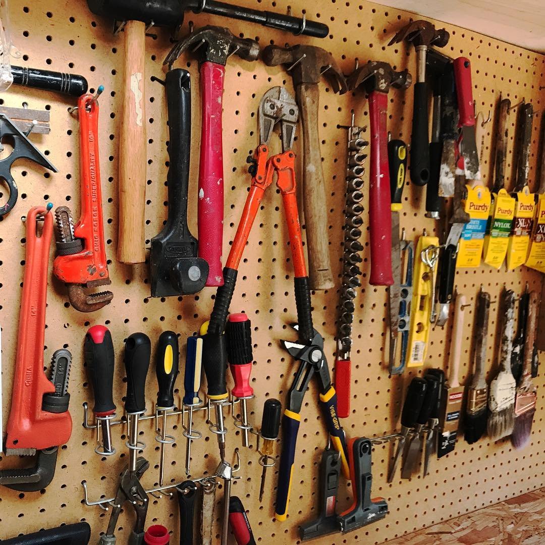 Efficient Shed Tool Organization