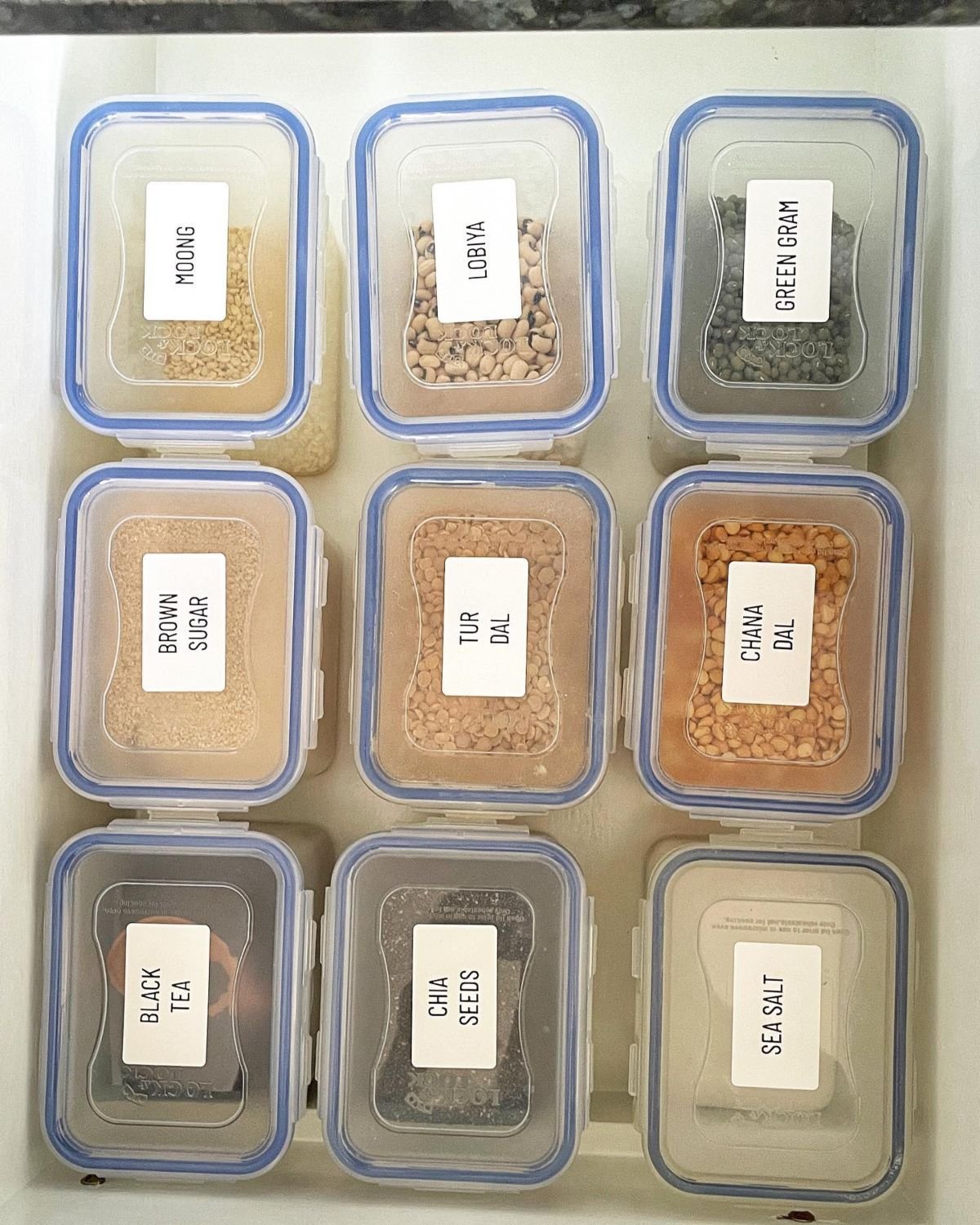 Efficient Spice Storage with Tupperware