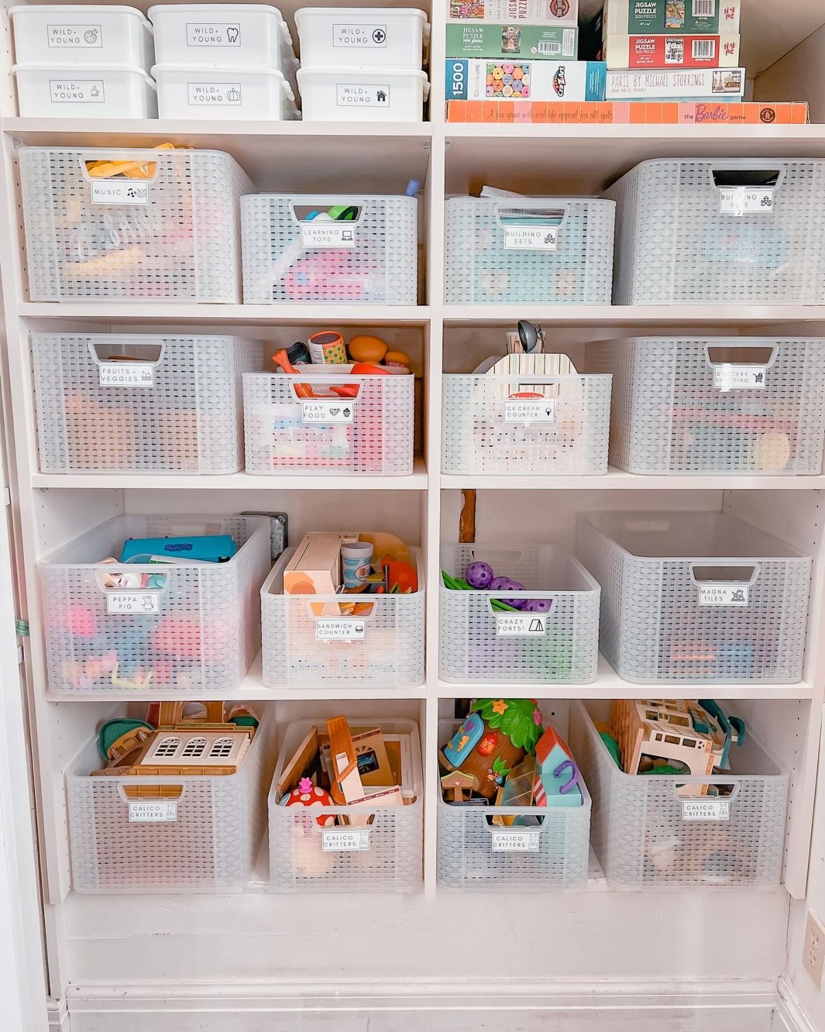 Effortless Access with Open Toy Bins