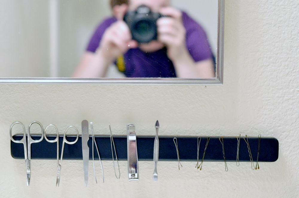 Effortless Bathroom Organization with Magnets