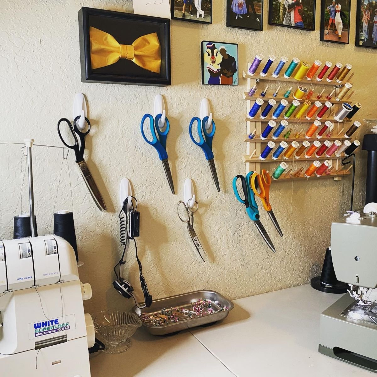 Effortless Sewing Scissors Storage