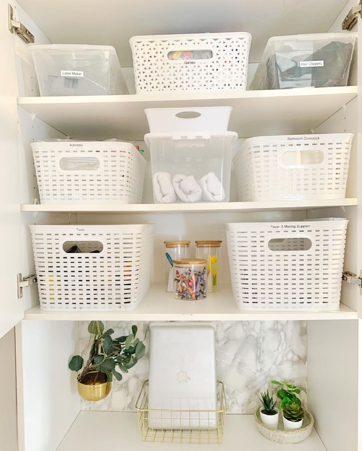 Effortless Utility Cupboard Organization