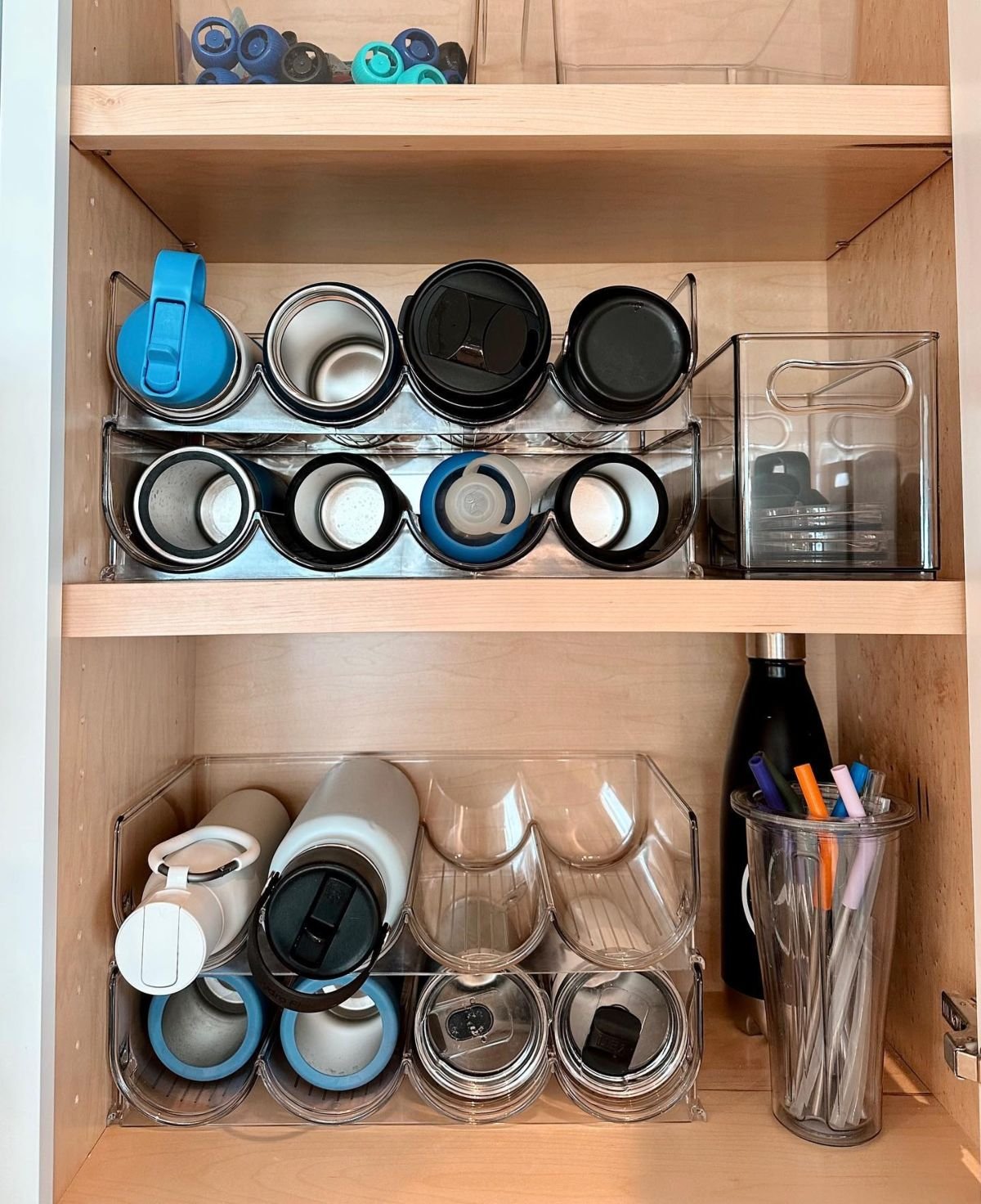 Effortless Water Bottle Storage