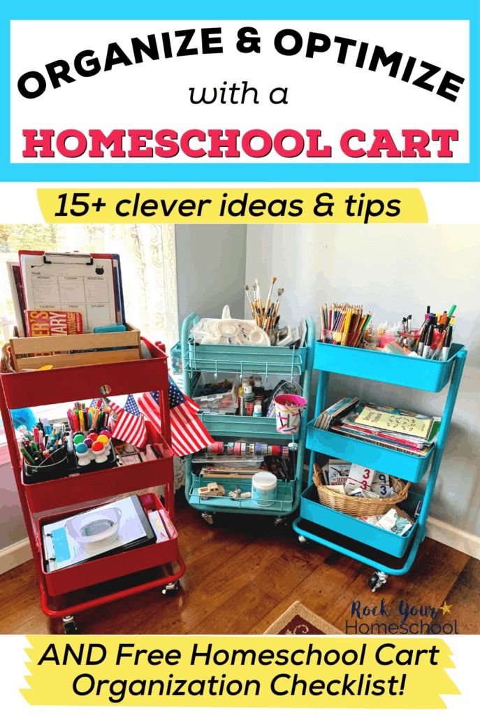 Essential Homeschool Cart Organization Tips