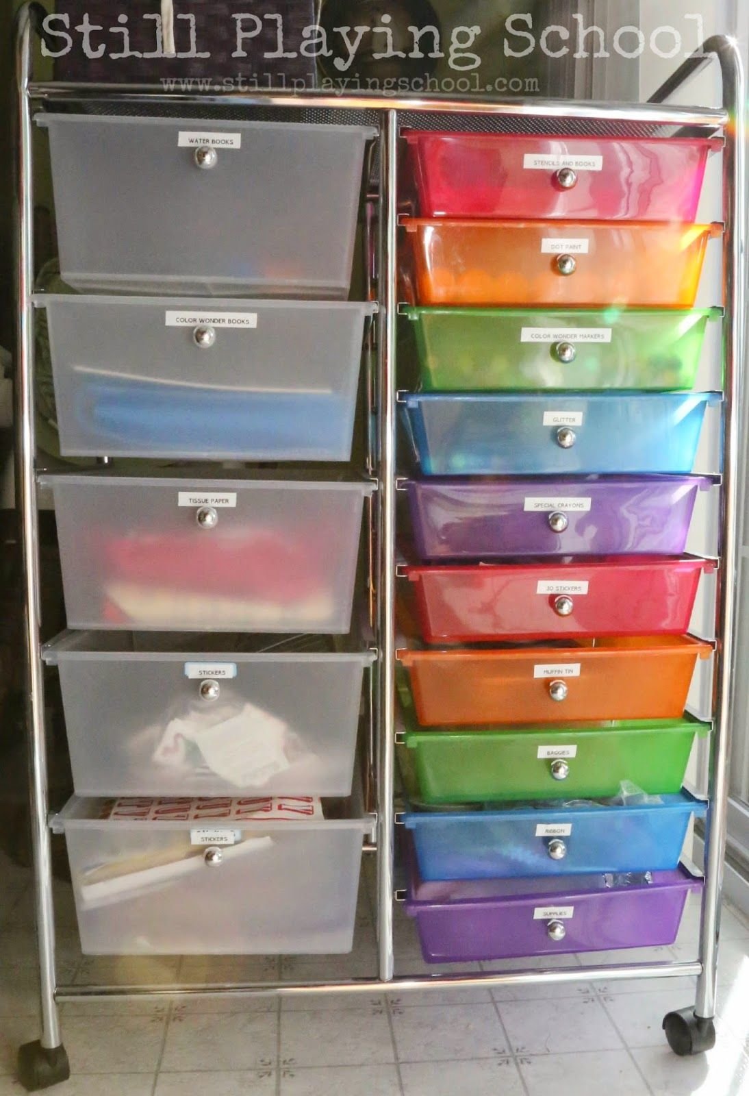 Fun and Colorful Drawer Organizer Ideas