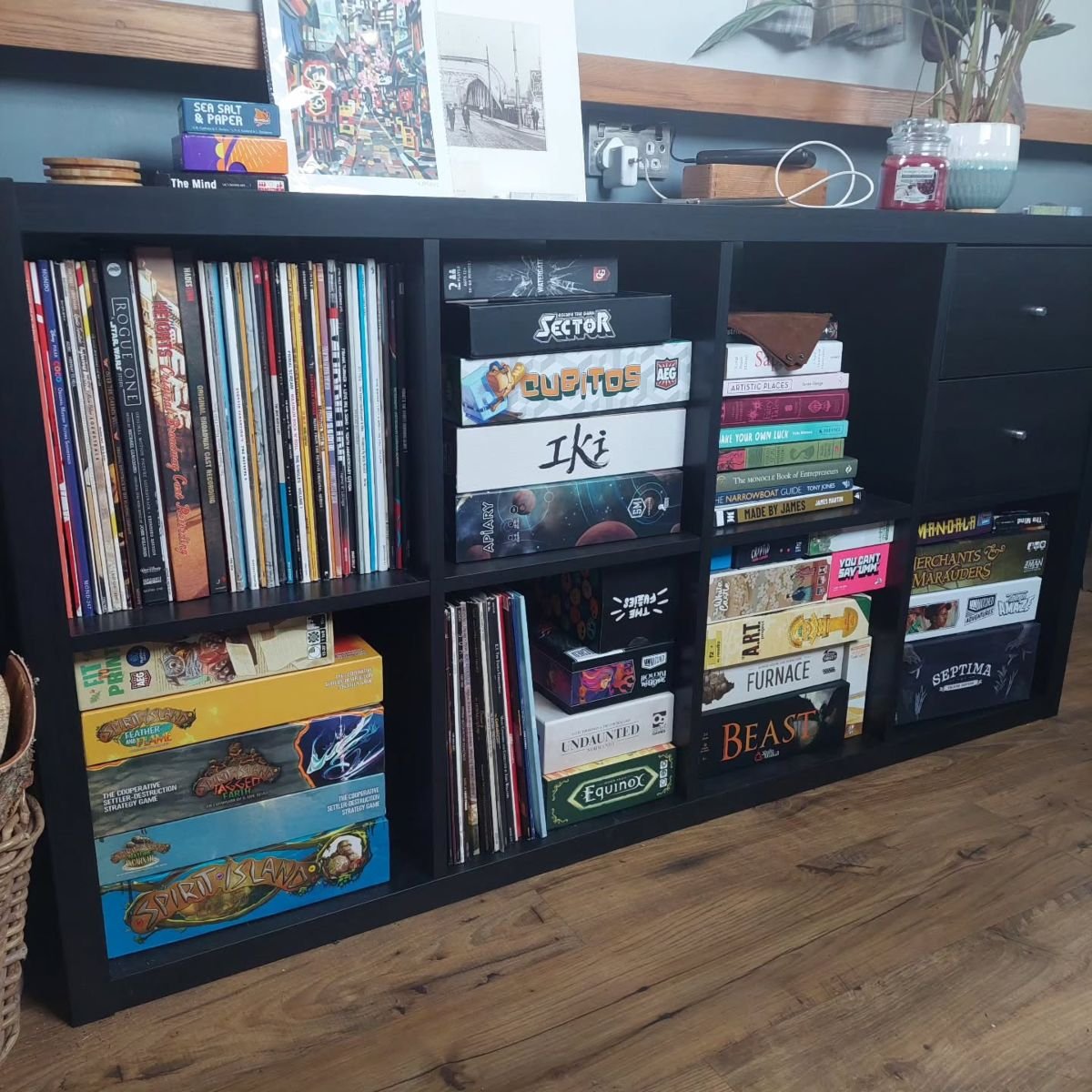 IKEA Kallax: Ideal for Game Storage