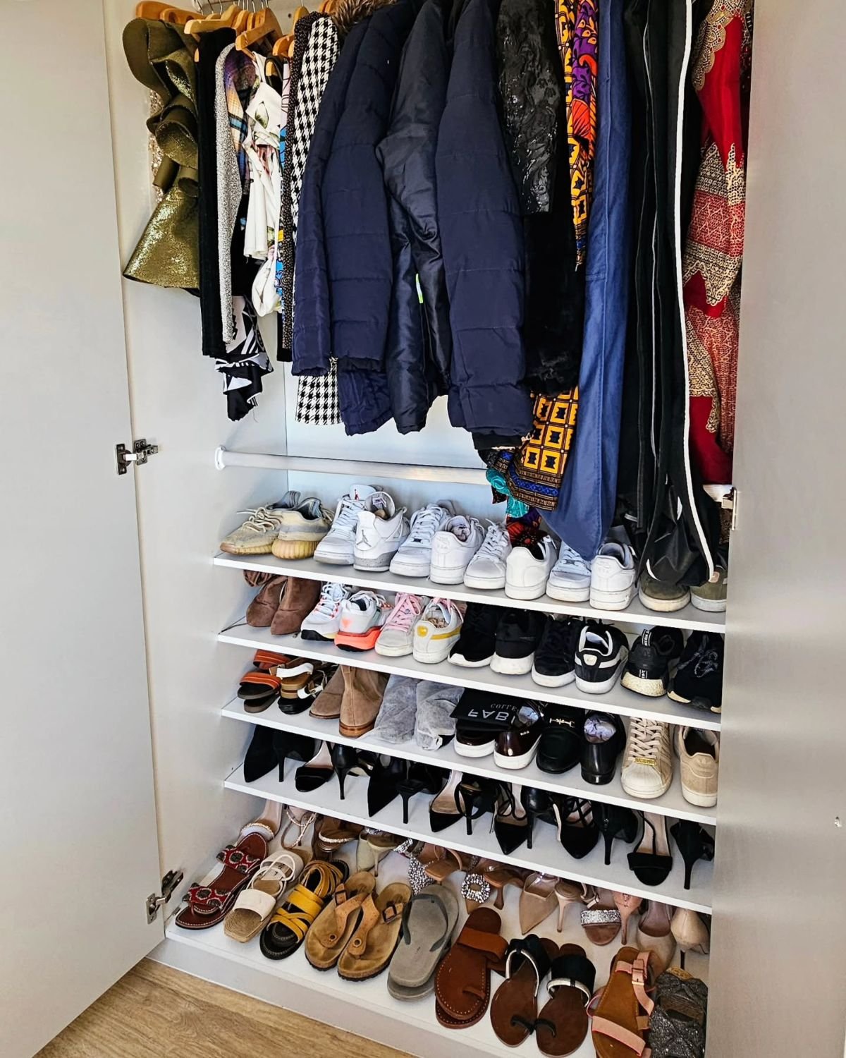 Maximize Closet Space with Extra Shelves