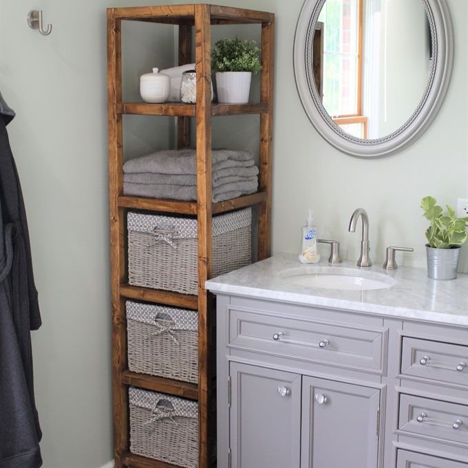 Maximize Space with a Linen Tower