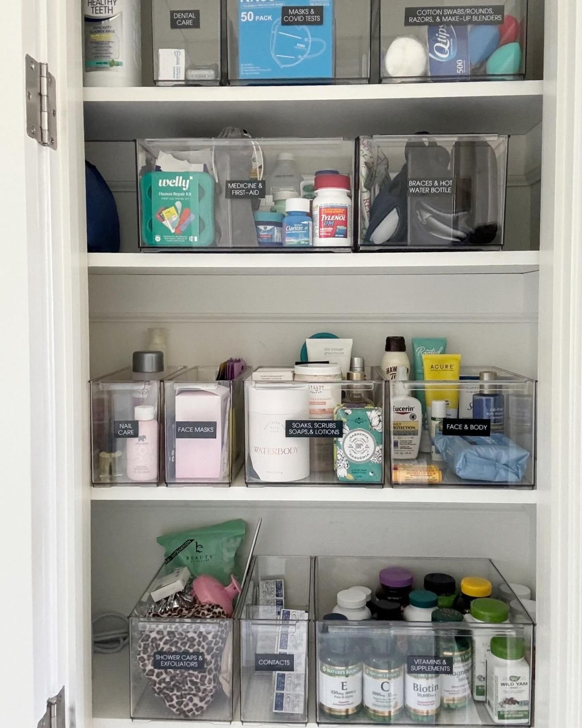 Maximize Space with Acrylic Storage Bins