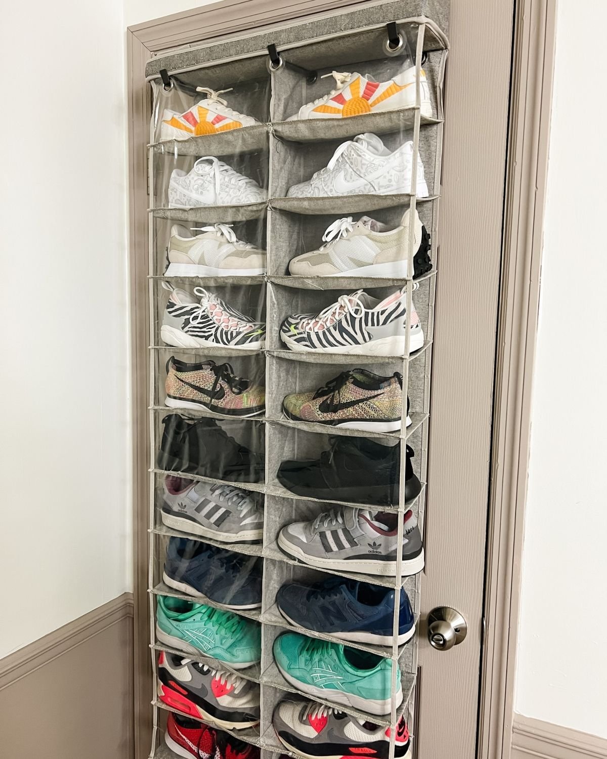 Maximize Space with Over-Door Shoe Organizers