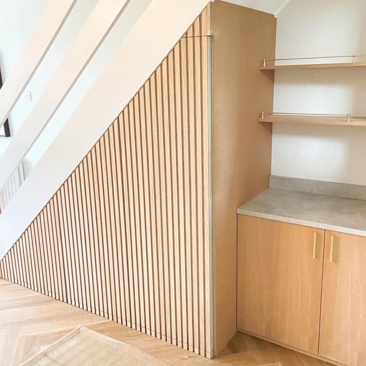 Maximize Space with Under-Stairs Bar