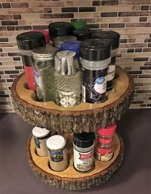 Maximize Spice Storage with Lazy Susans