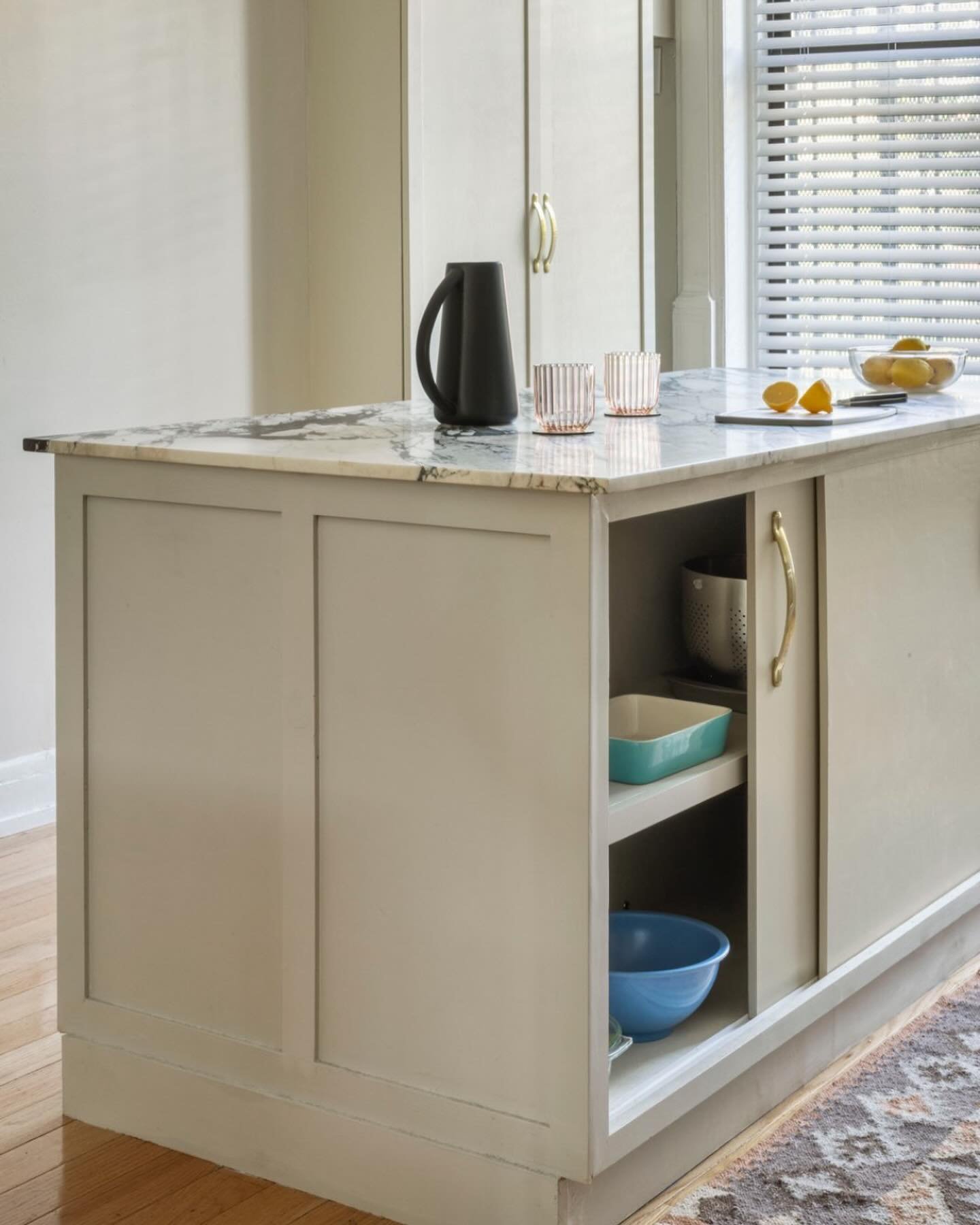 Maximize Storage with Dual-Sided Cabinets