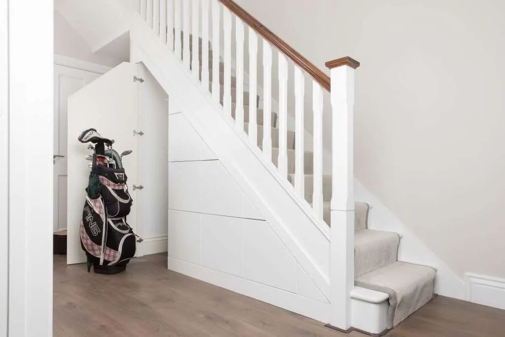 Maximize Under-Stairs Sports Gear Storage