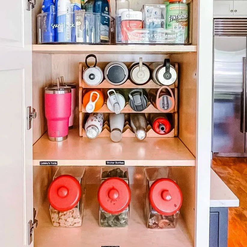 Maximize Water Bottle Storage