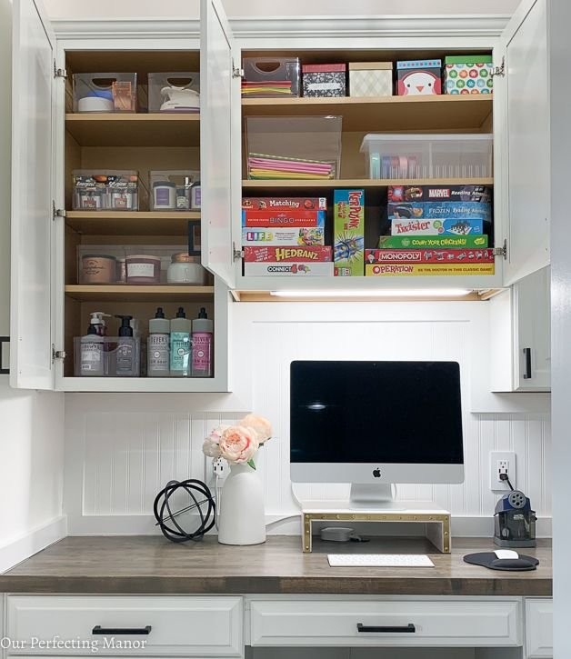 Maximize Your Homeschool Supply Cabinet Space