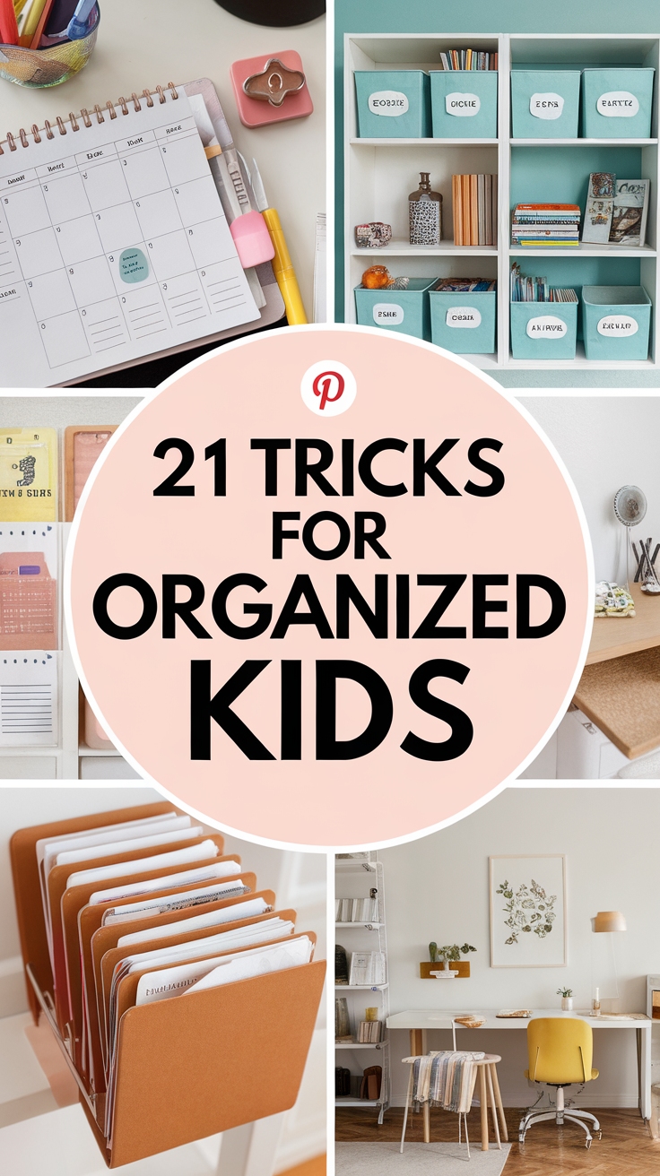 mom-tricks-to-get-kids-organized