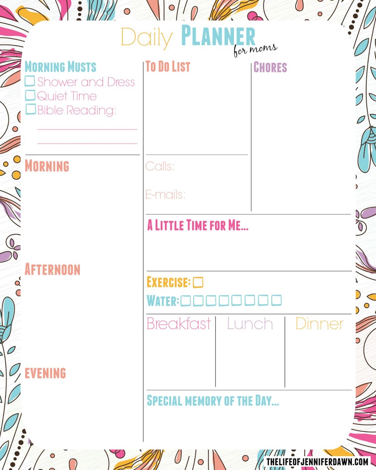 Must-Have Printable Planner for Moms