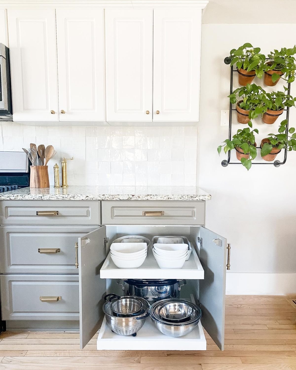 Optimize Space with Pull-Out Drawers