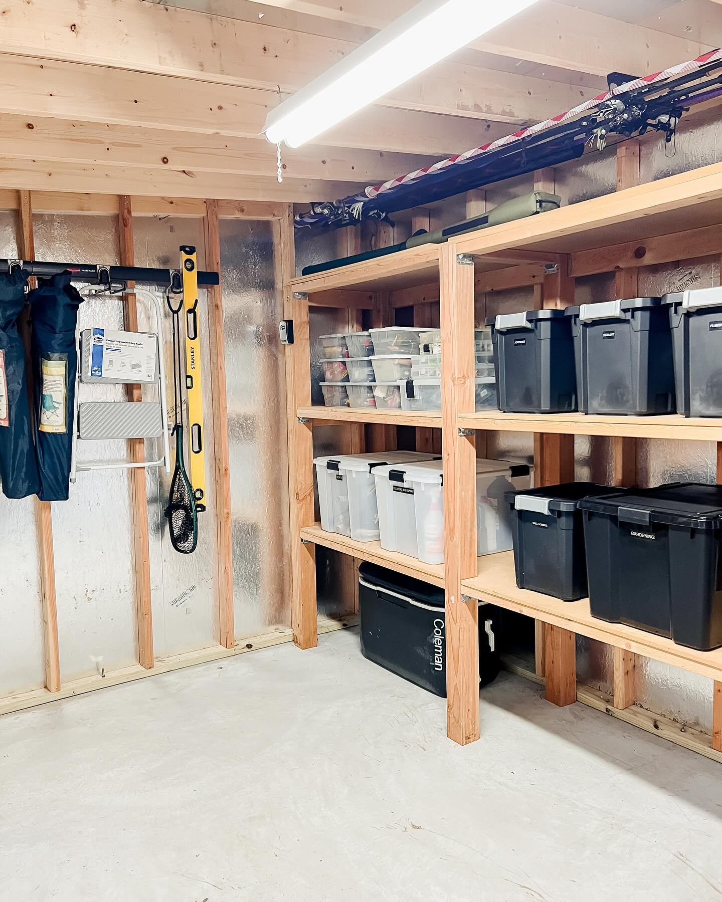 Optimize Storage with Tote Shelves