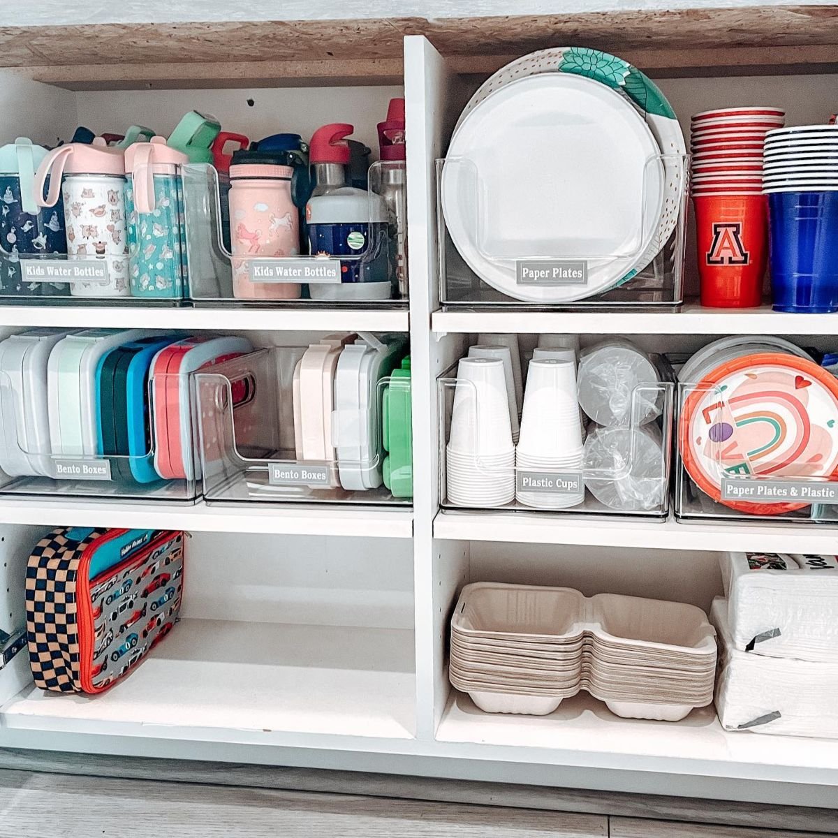 Organize Dishware for Back-to-School Efficiency