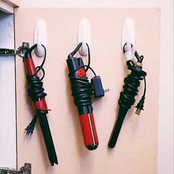 Organize Hair Tools Efficiently