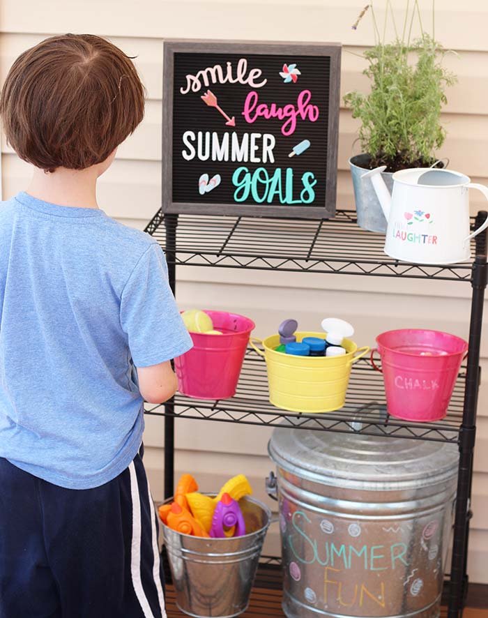 Organize Outdoor Toys for Summer Fun