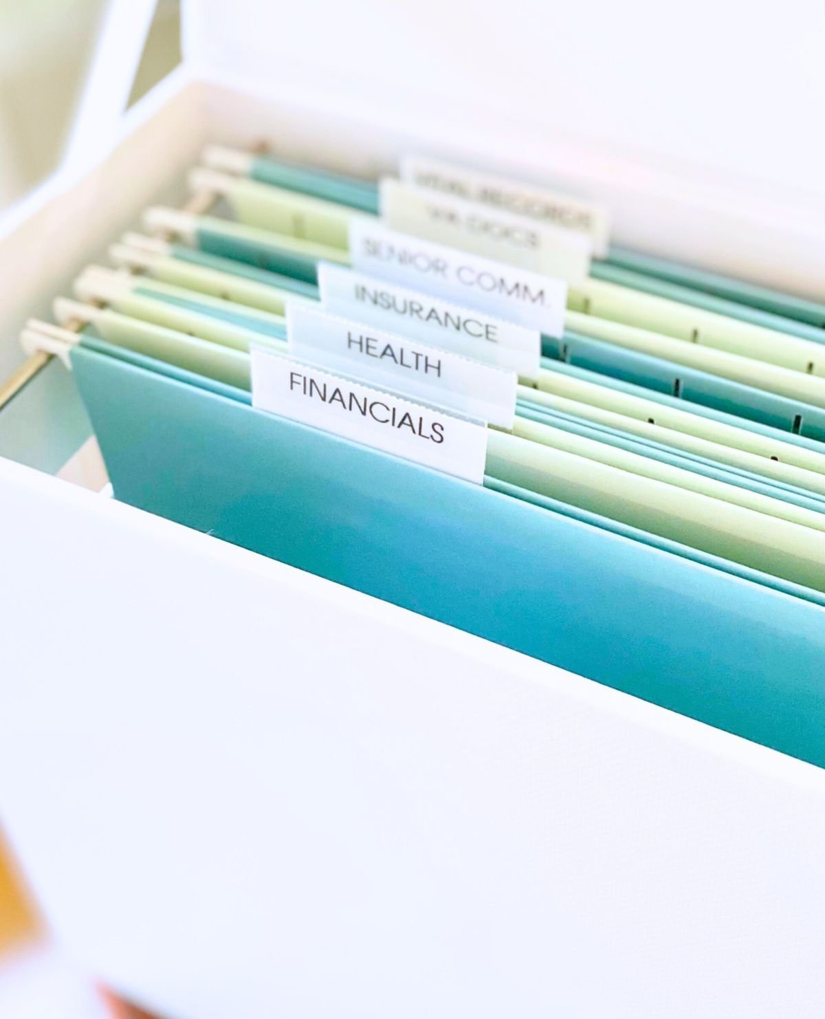 Organize Paperwork with Effective Folder Tabs