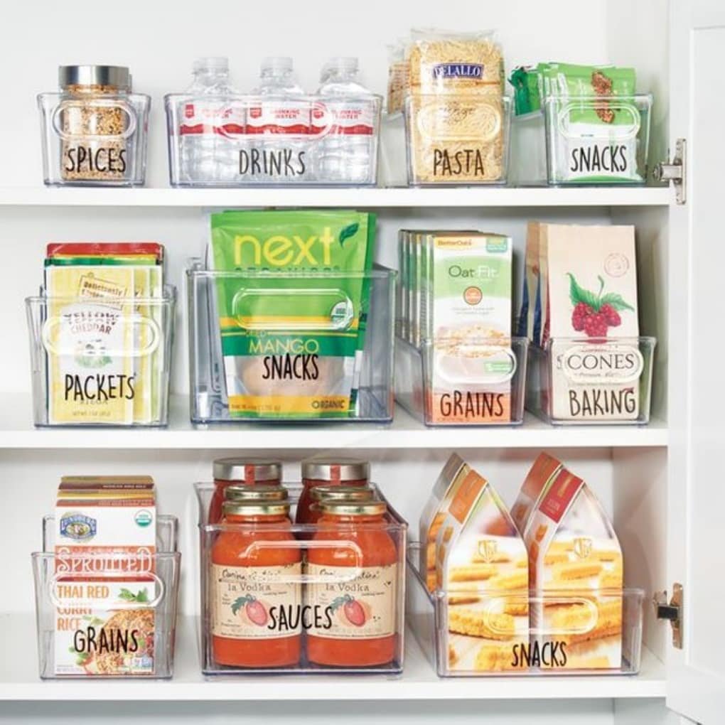 Organize with Bins and Labels