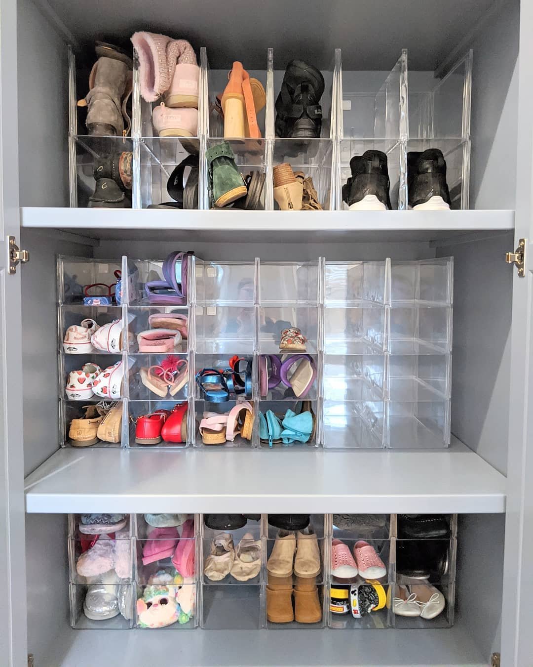 Organize with Clear Shoe Storage Solutions