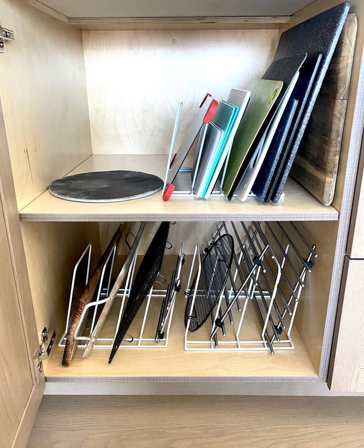 Organize Your Kitchen Trays