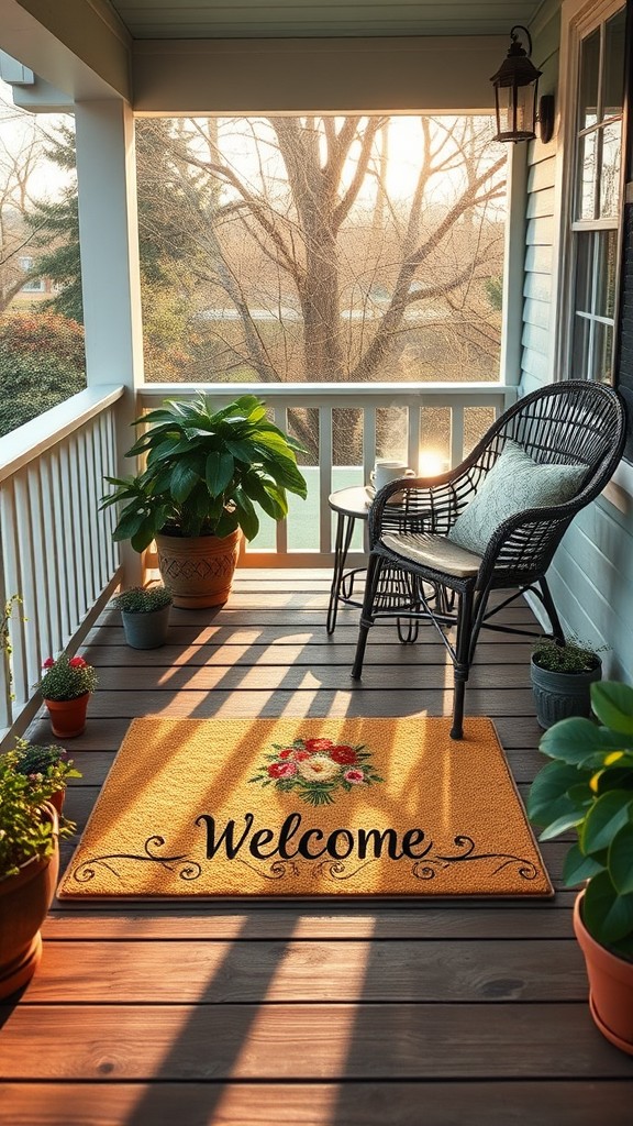 Personalized Welcome Mat