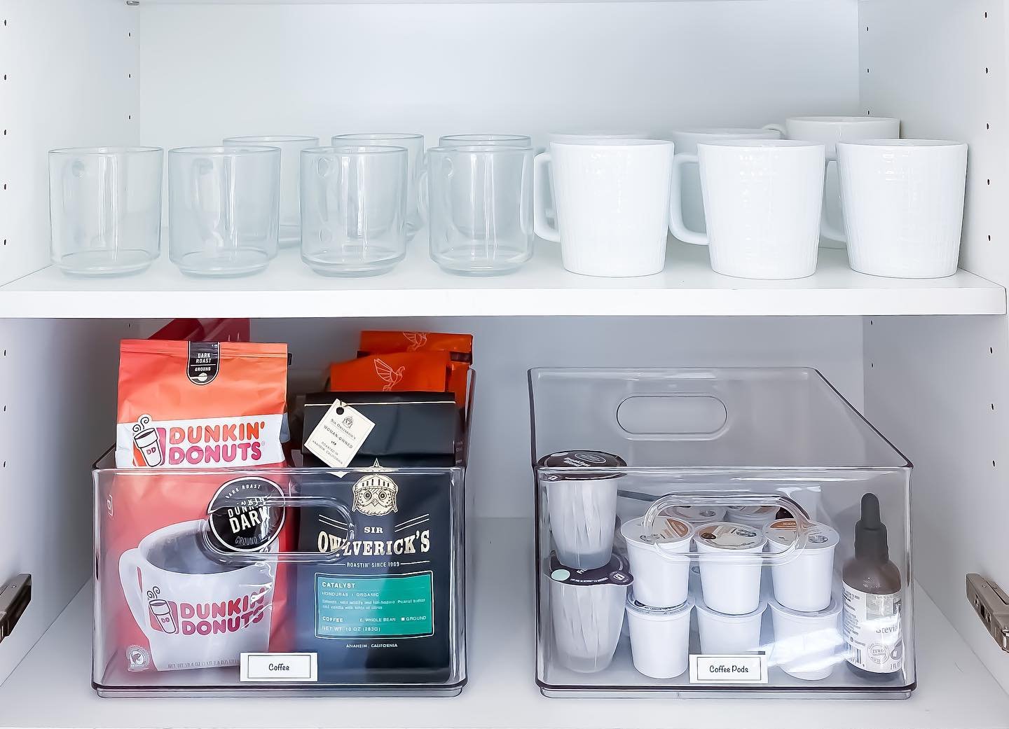 Stylish Acrylic Bins for Organization