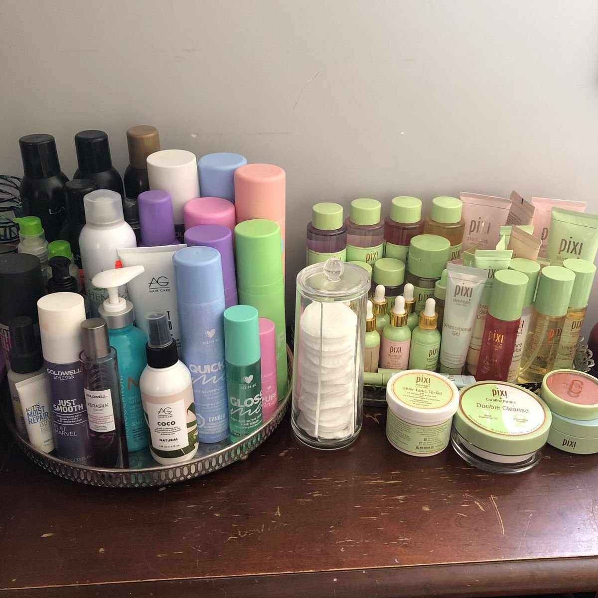 Stylish Hair Product Organizing Trays