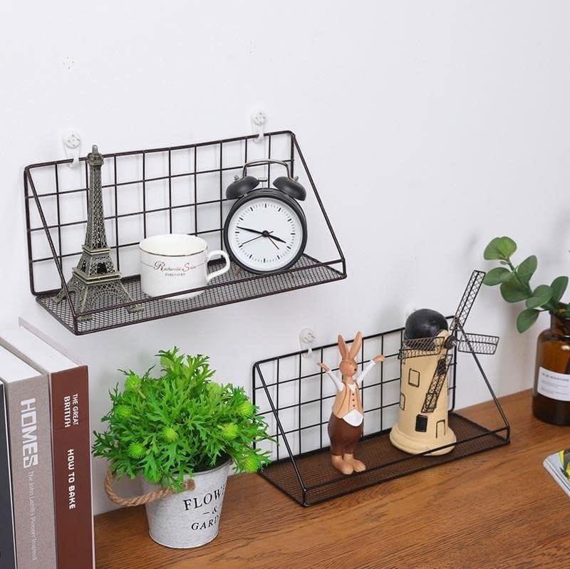 Stylish Metal Wall Shelves for Organization