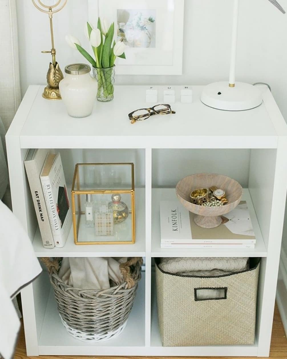 Stylish Open Bedside Table Ideas